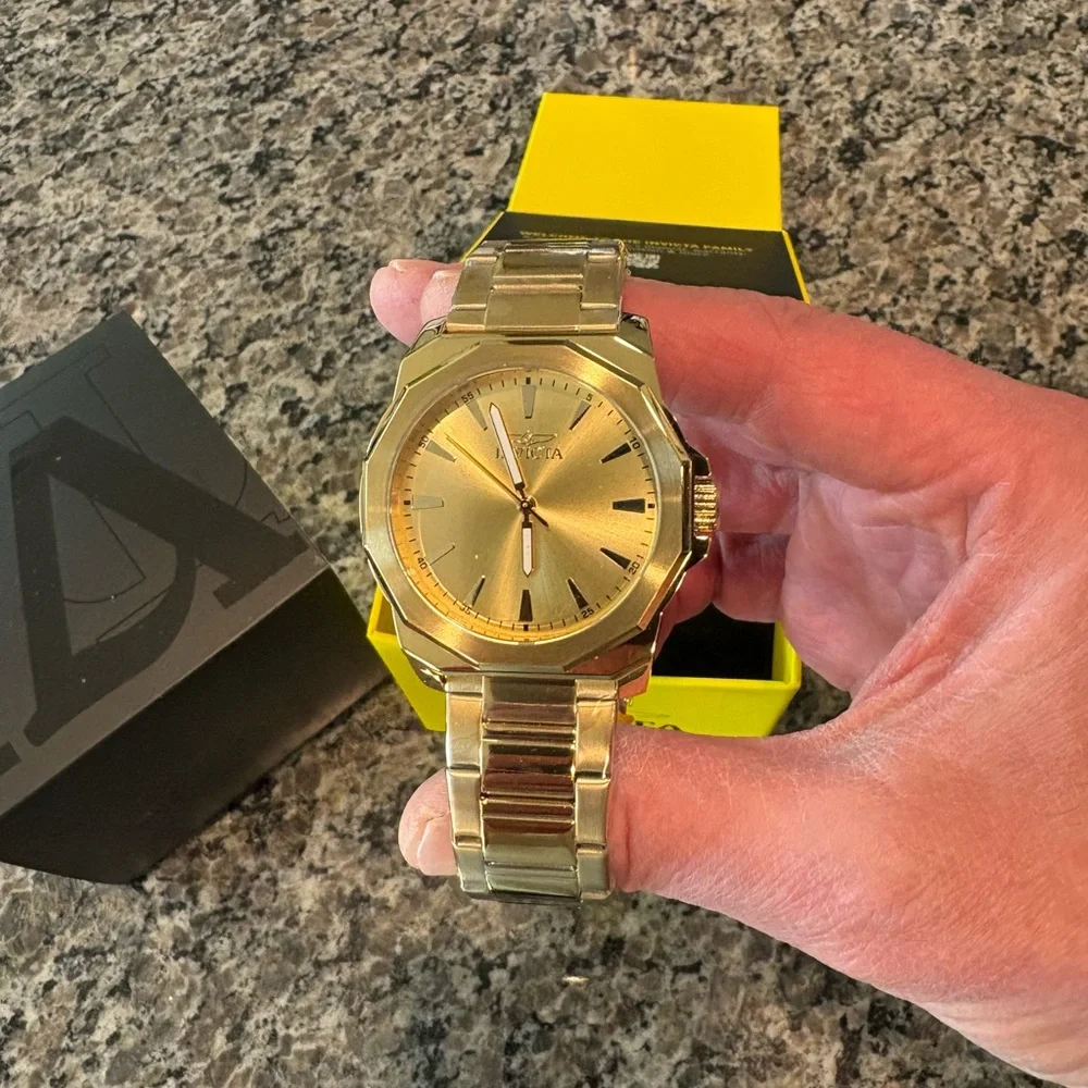 Invicta Speedway
Dominus Men's Watch - 42mm,
Gold - Picture 2 of 7